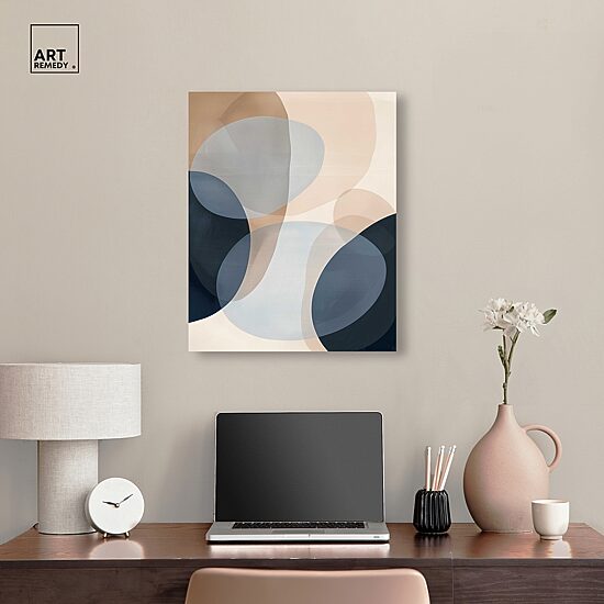 ART REMEDY® "In My Thoughts" Giclee Abstract Canvas Art