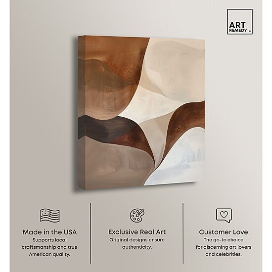 ART REMEDY® "Dream Away Ii" Giclee Abstract Canvas Art