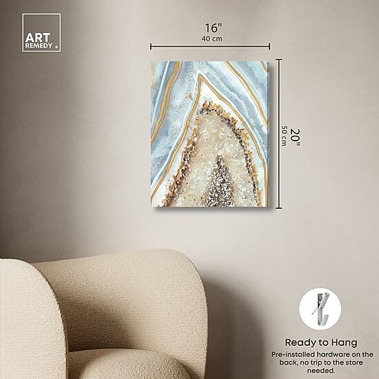 ART REMEDY® "Clarity Art" Giclee Abstract Canvas Art