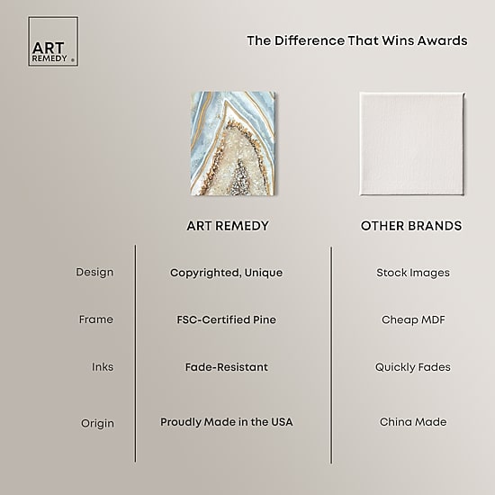 ART REMEDY® "Clarity Art" Giclee Abstract Canvas Art