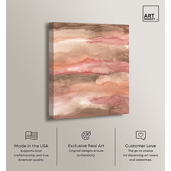 ART REMEDY® "Loose Powder" Giclee Abstract Canvas Art