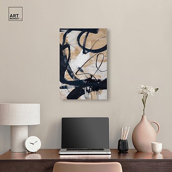 ART REMEDY® "Flowing" Giclee Abstract Canvas Art
