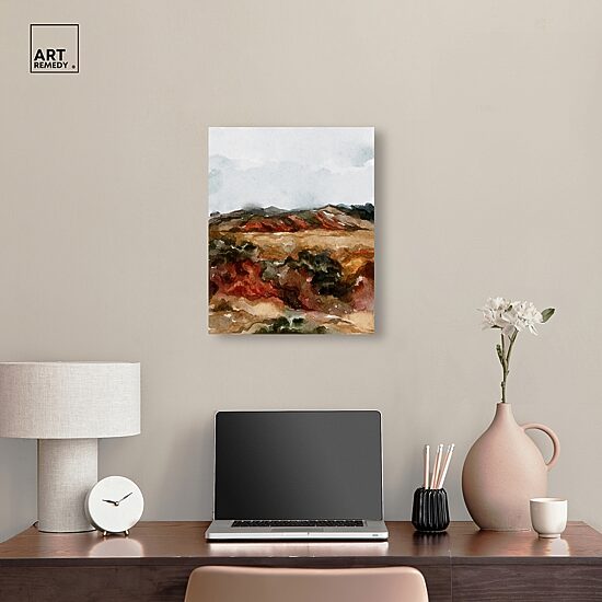 ART REMEDY® "A Campfire" Giclee Nature And Landscape Canvas Art