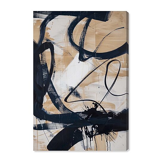ART REMEDY® "Flowing" Giclee Abstract Canvas Art