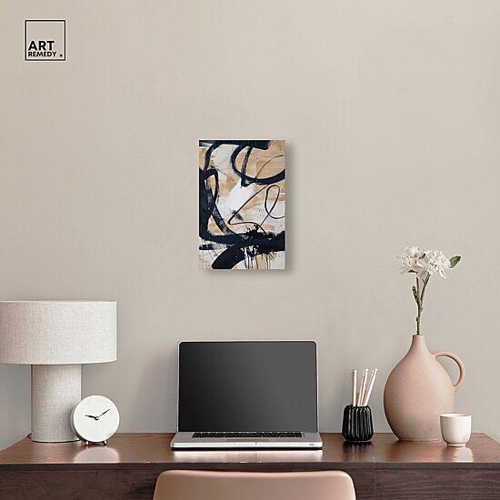 ART REMEDY® "Flowing" Giclee Abstract Canvas Art