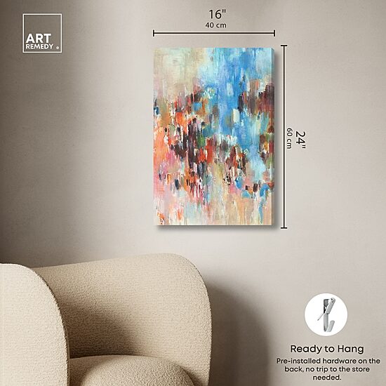 ART REMEDY® "Lovely Feeling" Giclee Abstract Canvas Art