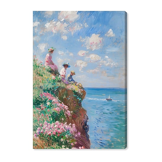 ART REMEDY® "By The Seaside" Giclee Nautical And Coastal Canvas Art
