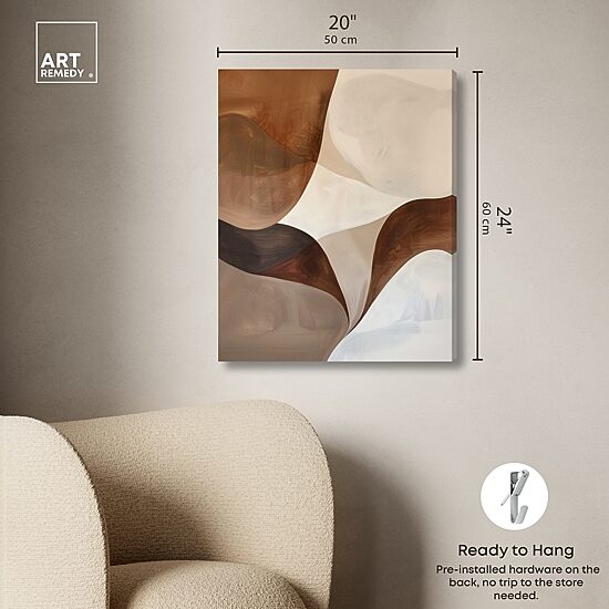 ART REMEDY® "Dream Away Ii" Giclee Abstract Canvas Art