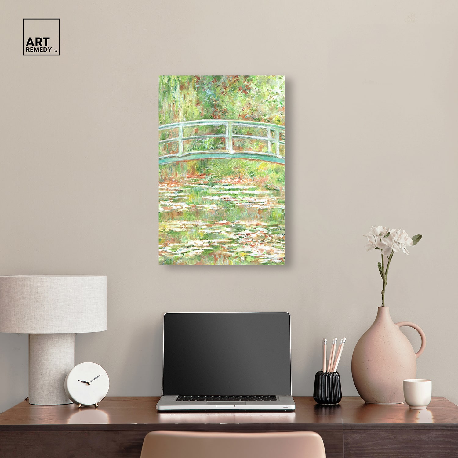ART REMEDY® "The Garden" Giclee Floral And Botanical Canvas Art