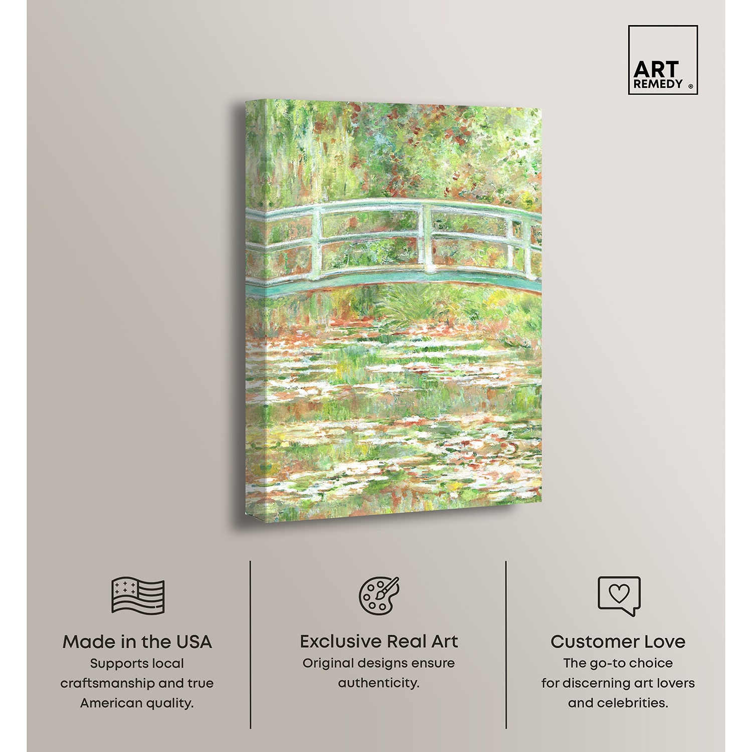ART REMEDY® "The Garden" Giclee Floral And Botanical Canvas Art