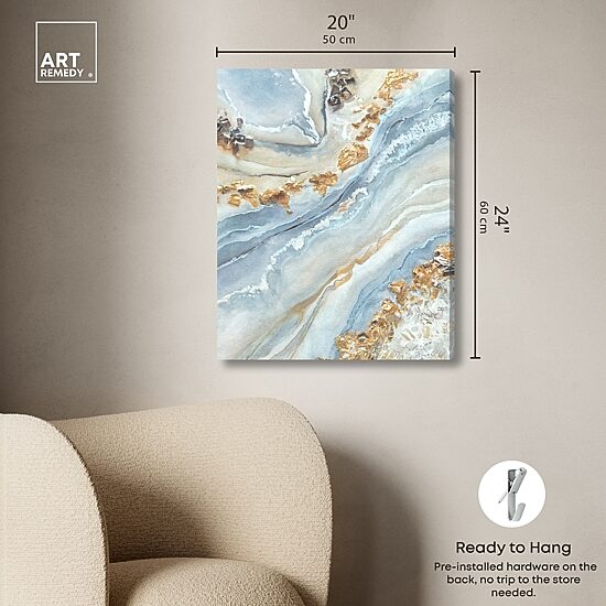 ART REMEDY® "A Beautiful Fiction" Giclee Abstract Canvas Art