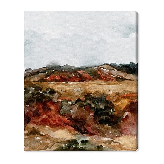 ART REMEDY® "A Campfire" Giclee Nature And Landscape Canvas Art
