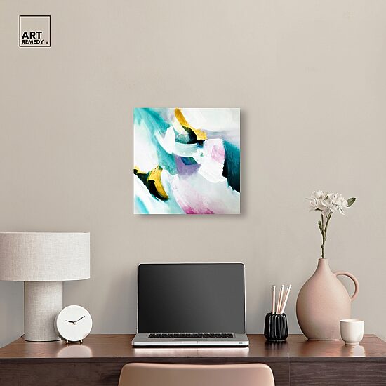 ART REMEDY® "Still Violas" Giclee Abstract Canvas Art