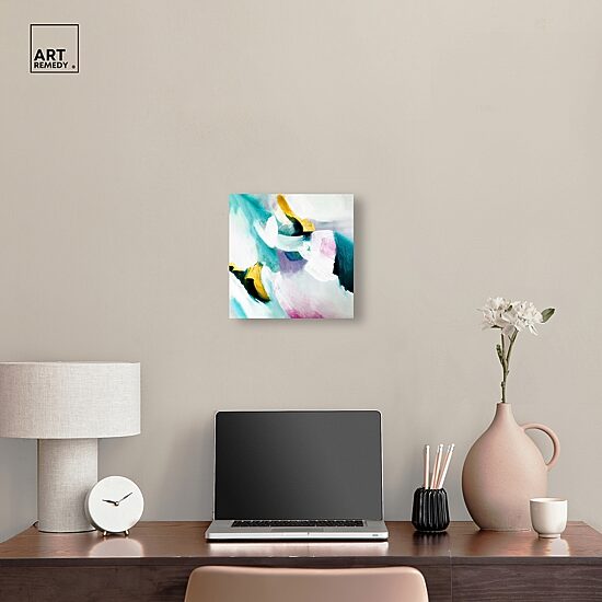 ART REMEDY® "Still Violas" Giclee Abstract Canvas Art