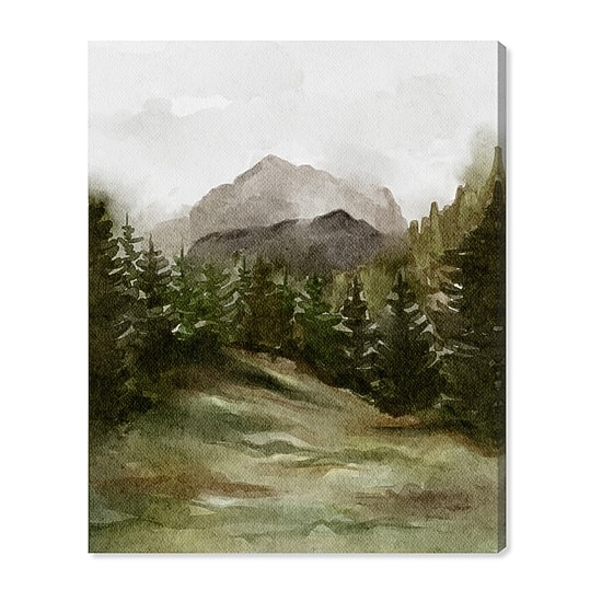 ART REMEDY® "April Woodland" Giclee Nature And Landscape Canvas Art