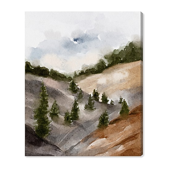 ART REMEDY® "Looks Closer But Is Far" Giclee Nature And Landscape Canvas Art