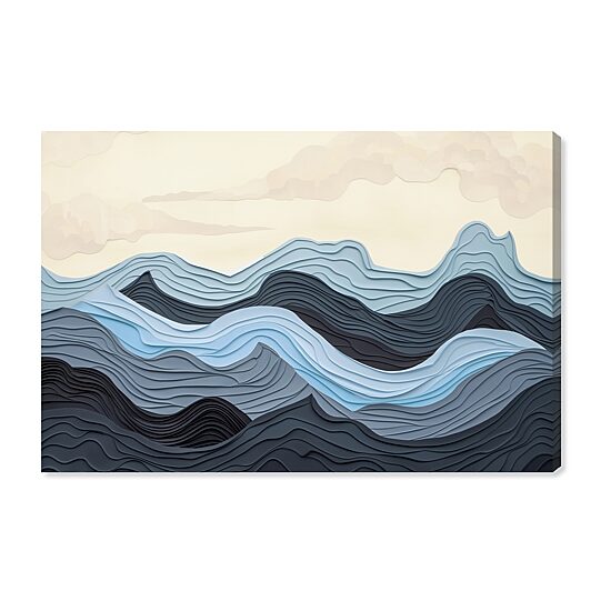 ART REMEDY® "Waverly" Giclee Abstract Canvas Art