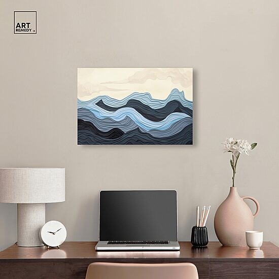 ART REMEDY® "Waverly" Giclee Abstract Canvas Art