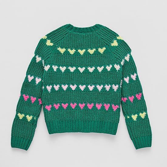Thereabouts Little & Big Kid Girls Crew Neck Long Sleeve Pullover Sweater