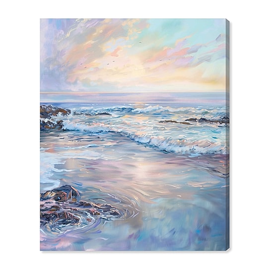 ART REMEDY® "Dreamy Shoreline" Giclee Nature And Landscape Canvas Art