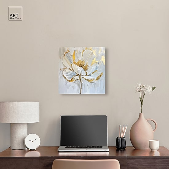 ART REMEDY® "Magnolia Ii" Giclee Floral And Botanical Canvas Art