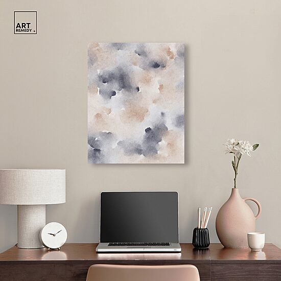 ART REMEDY® "Fluff And Cotton" Giclee Abstract Canvas Art