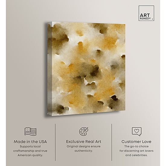 ART REMEDY® "Granola Chocolate Chips" Giclee Abstract Canvas Art