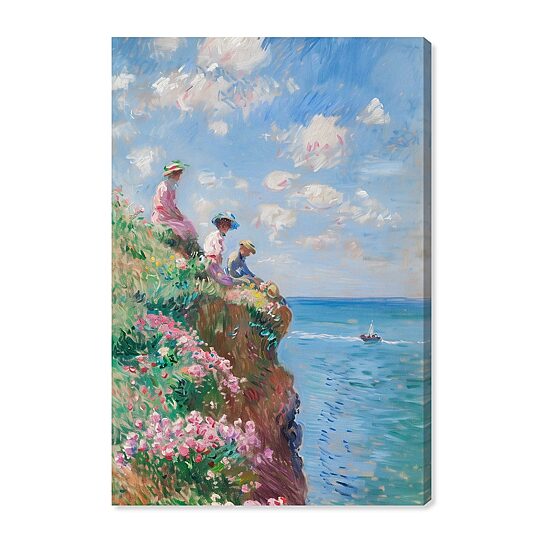 ART REMEDY® "By The Seaside" Giclee Nautical And Coastal Canvas Art