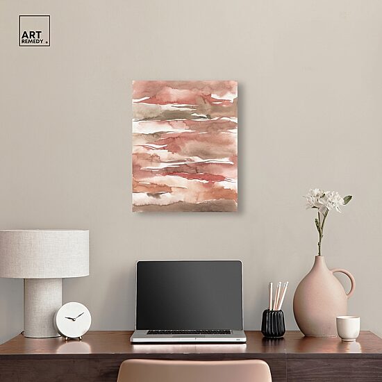 ART REMEDY® "Tone Tinted Powders" Giclee Abstract Canvas Art