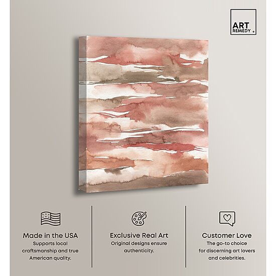 ART REMEDY® "Tone Tinted Powders" Giclee Abstract Canvas Art