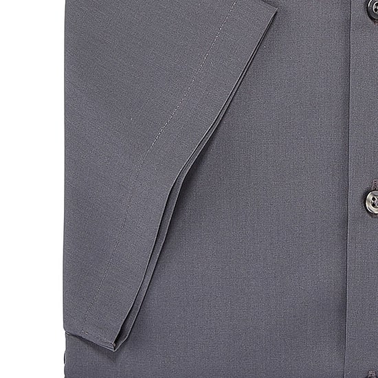 J. Ferrar Mens Stretch Short Sleeve Broadcloth Slim Dress Shirt