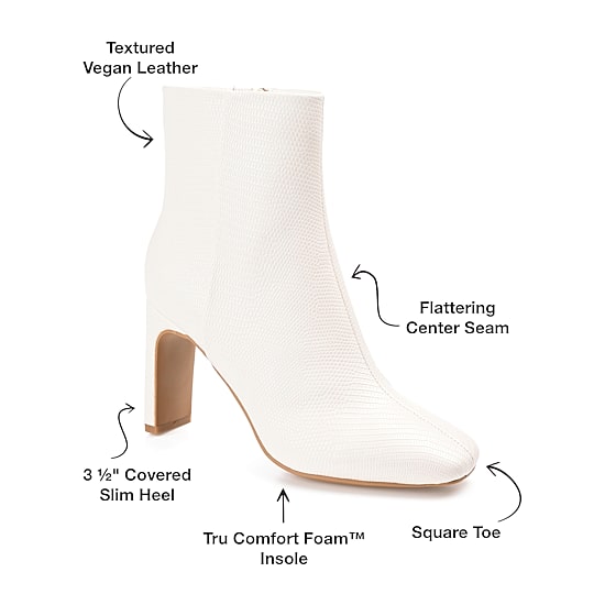 Journee Collection Womens Sarla Block Heel Booties