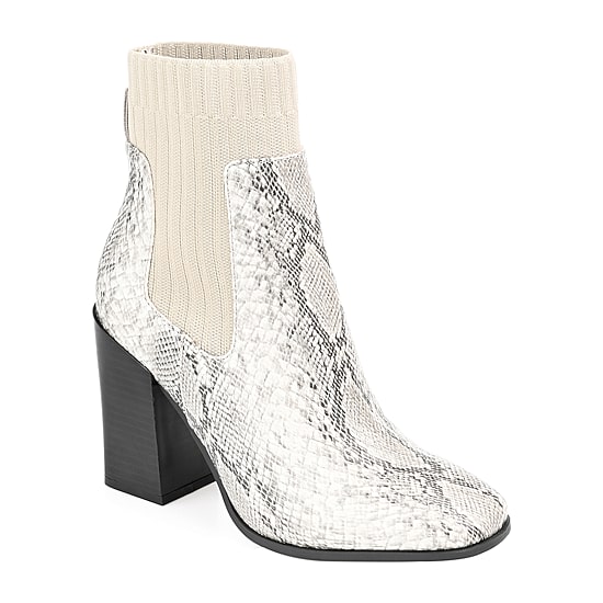 Journee Collection Womens Adalia Stacked Heel Booties