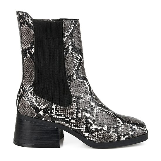 Journee Collection Womens Desree Stacked Heel Booties