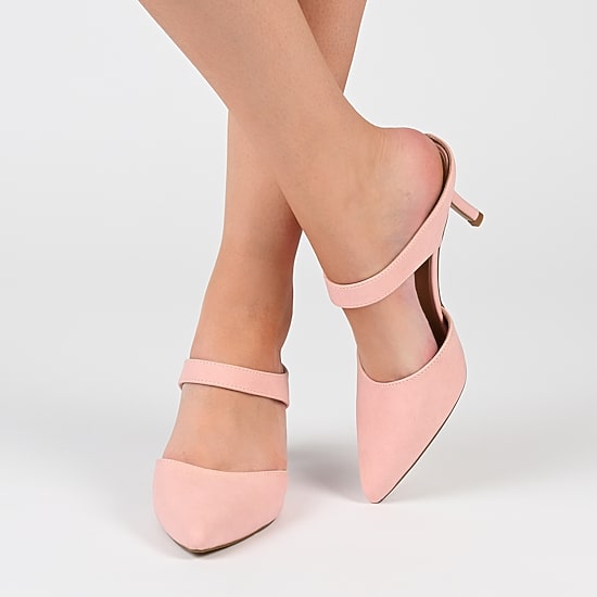 Journee Collection Maevali Womens Pointed Closed Toe Stiletto Heel Pumps