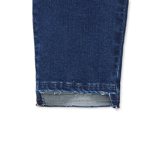 A.N.A Womens Plus High Rise Ripped Stretch Fabric Skinny Fit Jegging Jean