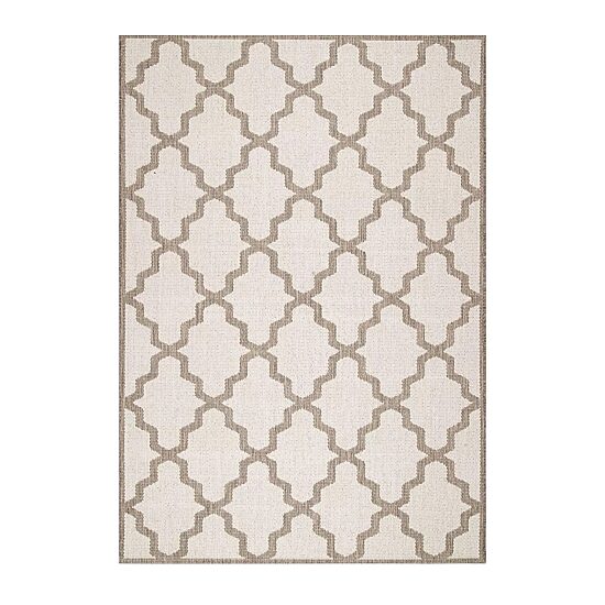 nuLoom Machine Made Gina Outdoor Moroccan Trellis Rug
