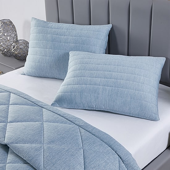 Allied Home Below Zero Cooling Channel Quilted Cooling Down Alternative Medium Density Pillow