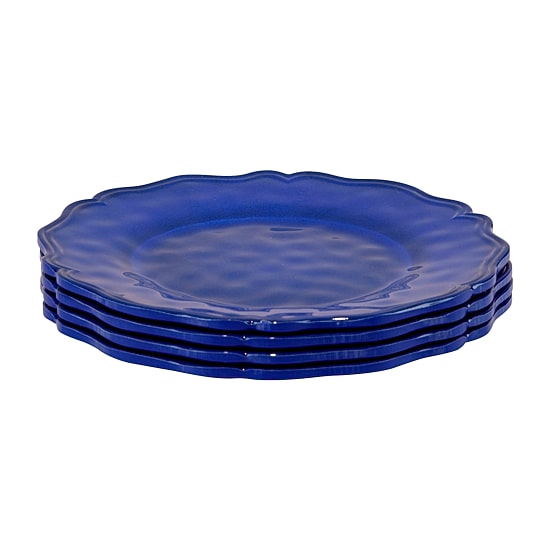 Certified International Crackle 4-pc. Melamine Dinner Plate