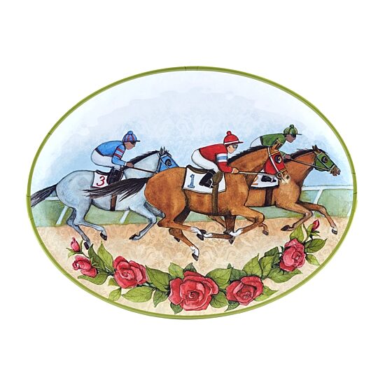 Certified International Derby Day At The Races 3-pc. Serving Set