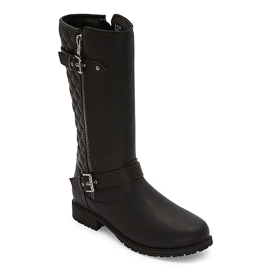 Thereabouts Little & Big Kid Girls Hailey Flat Heel Riding Boots