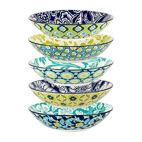 Certified International Tapestry Soup/Pasta Bowls, Set of 6 - Miscellaneous