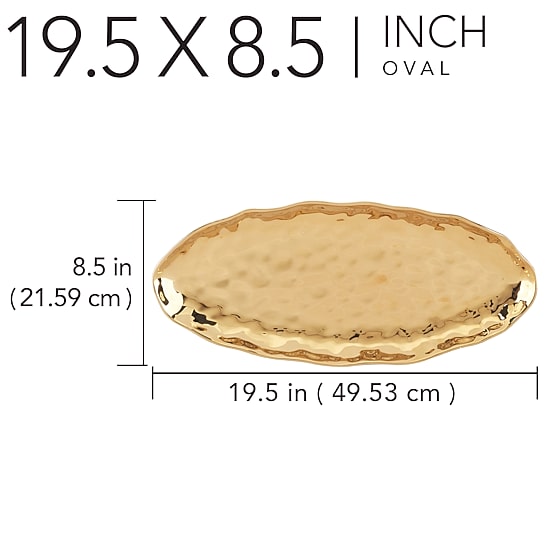 Certified International Gold Coast Serving Platter