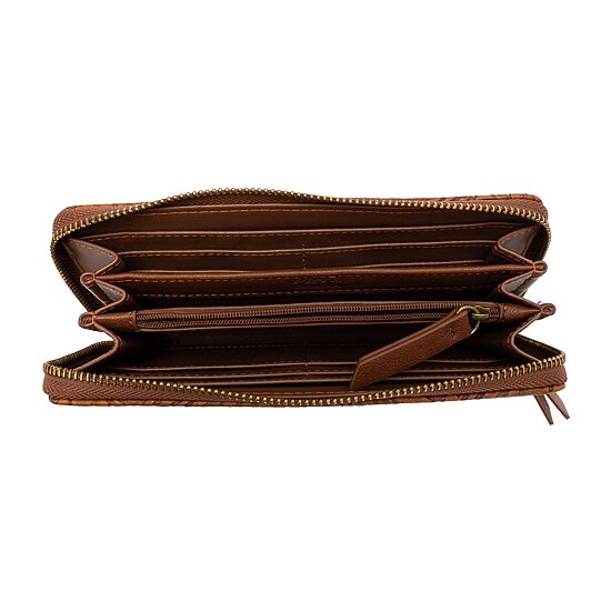 Frye and Co. Womens Zip Around Wallet