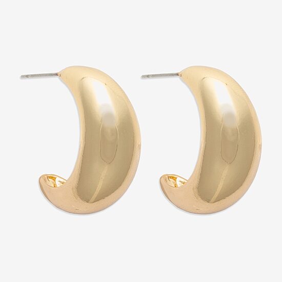 Bold Elements Gold Tone Womens Drop Earrings