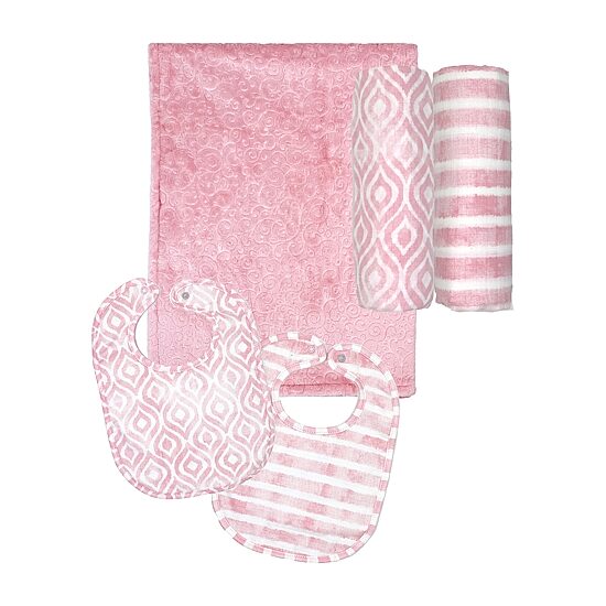 3 Stories Trading Company Baby Shower Gift Set Wardrobe Crate Girls 29-pc.