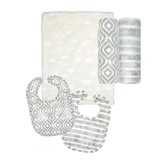 3 Stories Trading Company Baby Shower Gift Set Wardrobe Crate Unisex 29-pc.