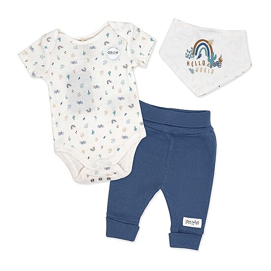 3 Stories Trading Company Baby Shower Gift Set Wardrobe Crate Boys 29-pc.