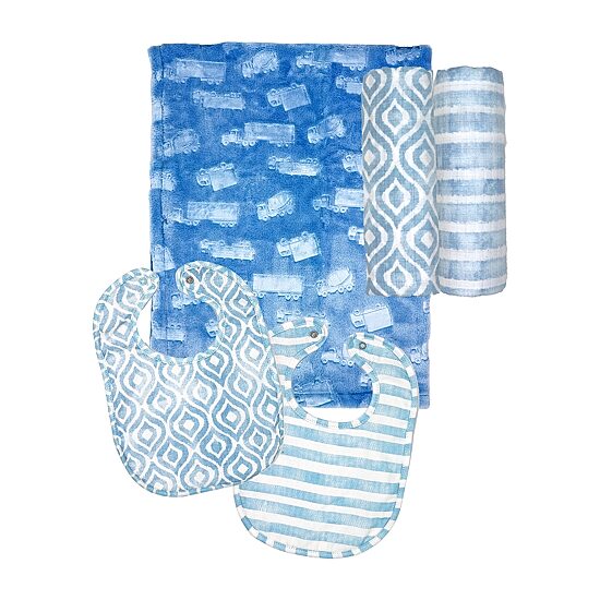 3 Stories Trading Company Baby Shower Gift Set Wardrobe Crate Boys 29-pc.