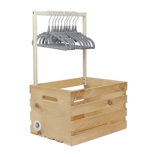 3 Stories Trading Company Baby Shower Gift Set Wardrobe Crate Unisex 12-pc.